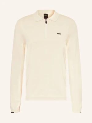Boss Koszulka Polo Z Dzianiny Ever X beige