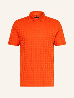 Boss Koszulka Polo Z Dzianiny orange