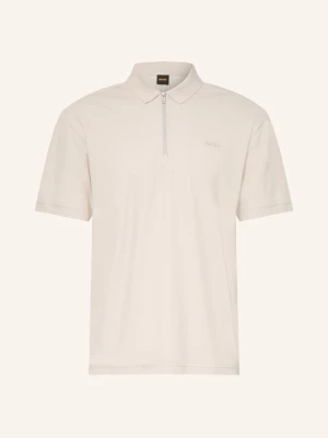 Boss Koszulka Polo Z Jerseyu Ribnylon beige