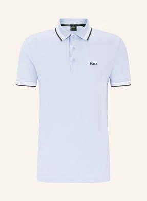 Boss Koszulka Polo Z Piki Paddy Curved Regular Fit blau