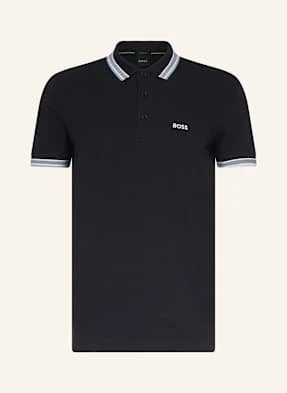 Boss Koszulka Polo Z Piki Paddy Curved Regular Fit blau