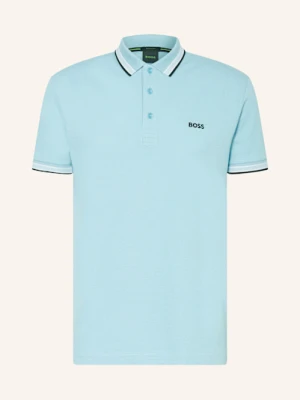 Boss Koszulka Polo Z Piki Paddy Curved Regular Fit blau