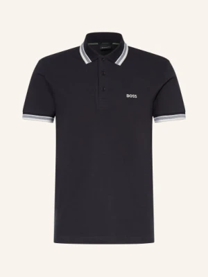 Boss Koszulka Polo Z Piki Paddy Curved Regular Fit blau