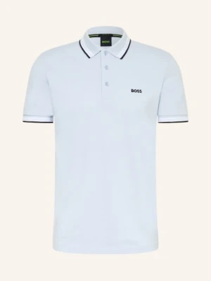 Boss Koszulka Polo Z Piki Paddy Curved Regular Fit blau