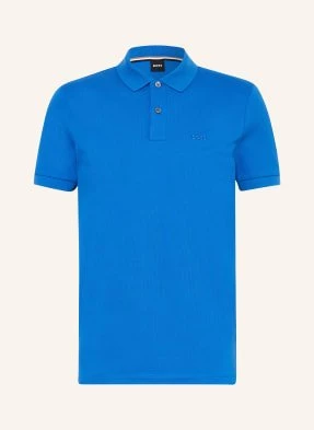 Boss Koszulka Polo Z Piki Pallas Regular Fit blau