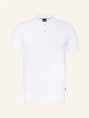 Boss Koszulka Polo Z Piki Pallas Regular Fit weiss