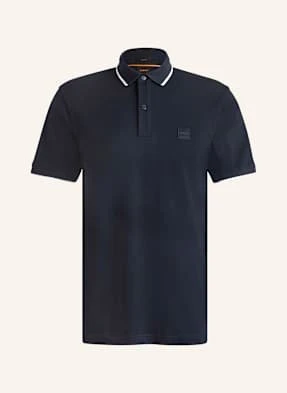 Boss Koszulka Polo Z Piki Passertip blau