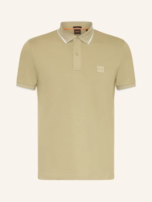 Boss Koszulka Polo Z Piki Passertip gruen