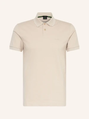 Boss Koszulka Polo Z Piki Paul Slim Fit beige