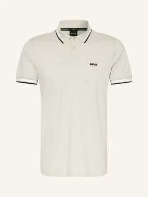 Boss Koszulka Polo Z Piki Paul Slim Fit beige