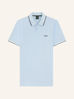 Boss Koszulka Polo Z Piki Paul Slim Fit blau