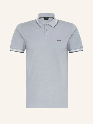 Boss Koszulka Polo Z Piki Paul Slim Fit grau