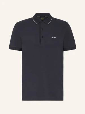 Boss Koszulka Polo Z Piki Paule Slim Fit blau