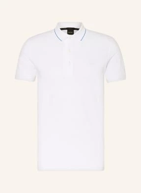 Boss Koszulka Polo Z Piki Paule Slim Fit weiss