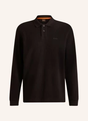 Boss Koszulka Polo Z Piki Pete Regular Fit schwarz