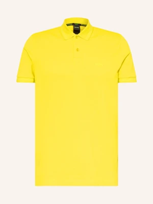 Boss Koszulka Polo Z Piki Pio Regular Fit gelb