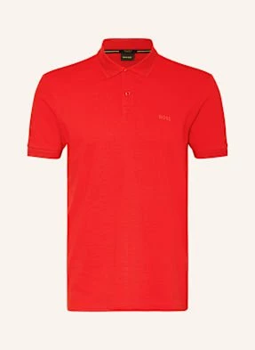 Boss Koszulka Polo Z Piki Pio Regular Fit rot