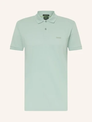 Boss Koszulka Polo Z Pikowanym Wzorem Pio gruen