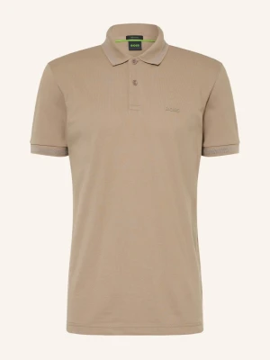 Boss Koszulka Polo Z Pikowanym Wzorem Pio gruen KHAKI