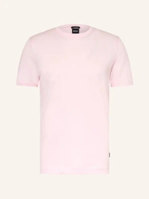 Boss Koszulka Thompson Z Lnem rosa