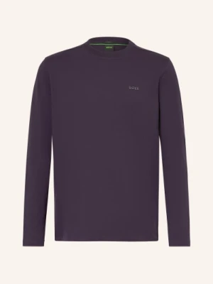 Boss Koszulka Z Długim Rękawem lila