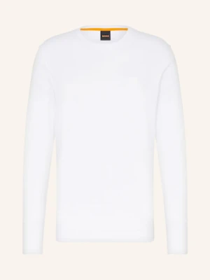 Boss Koszulka Z Długim Rękawem Tacks weiss