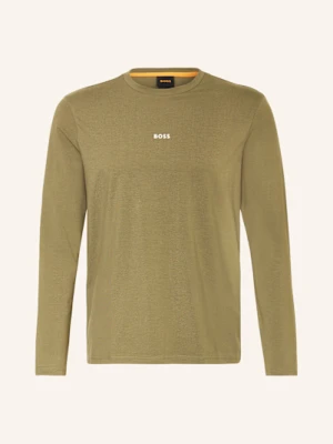 Boss Koszulka Z Długim Rękawem Tchark gruen