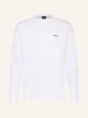Boss Koszulka Z Długim Rękawem weiss