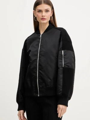 BOSS kurtka bomber z domieszką wełny
