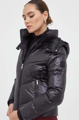 BOSS kurtka damska kolor czarny zimowa