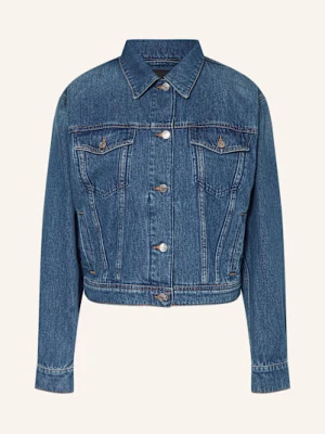 Boss Kurtka Jeansowa Trucker blau