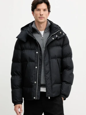 BOSS kurtka kolor czarny zimowa oversize 50551599