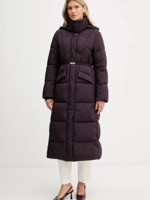 BOSS kurtka kolor fioletowy zimowa 50546844