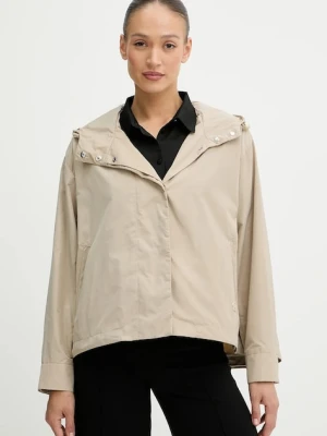 BOSS kurtka kolor zielony przejściowa oversize 50543245