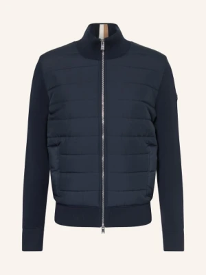 Boss Kurtka Pikowana H-Hernesto Z Mieszanki Materiałów blau