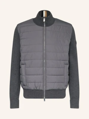 Boss Kurtka Pikowana H-Hernesto Z Mieszanki Materiałów grau