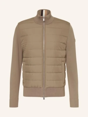 Boss Kurtka Pikowana H-Hernesto Z Mieszanki Materiałów gruen