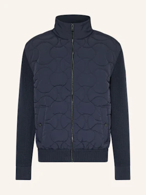 Boss Kurtka Pikowana Kavietor Z Mieszanki Materiałów blau