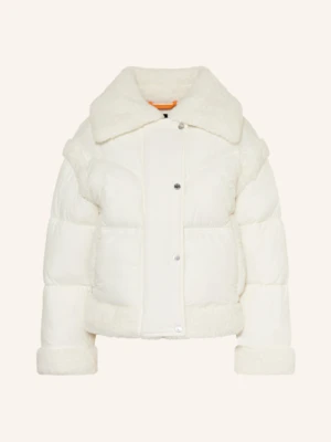 Boss Kurtka Pikowana Pajuna Z Pluszowym Materiałem weiss
