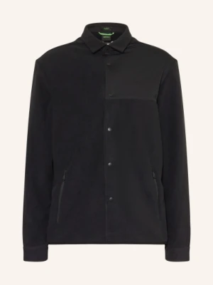 Boss Kurtka Polarowa Hole schwarz