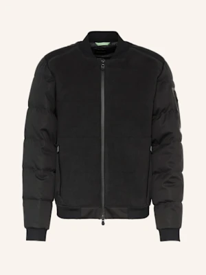 Boss Kurtka Puchowa Ow_Hole19 Z Mieszanki Materiałów schwarz