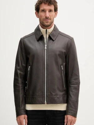 BOSS kurtka skórzana H-Mapson4