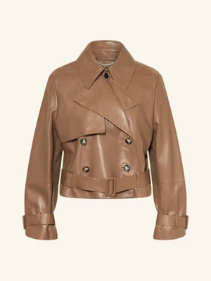 Boss Kurtka Skórzana Satela braun