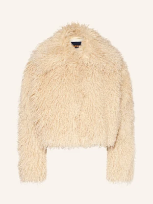 Boss Kurtka Ze Sztucznego Futra Cefura beige