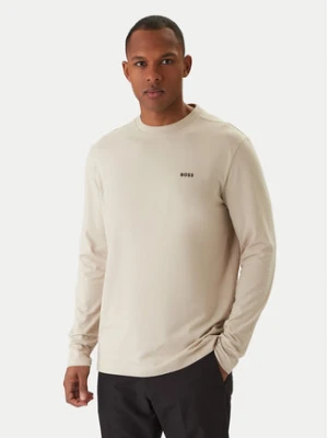 BOSS Longsleeve 50506365 Beżowy Regular Fit