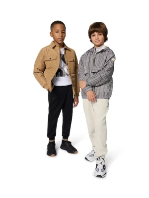 BOSS longsleeve bawełniany dziecięcy