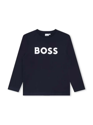 BOSS longsleeve bawełniany dziecięcy