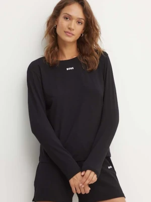 BOSS longsleeve lounge kolor czarny 50510326