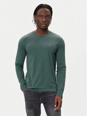 BOSS Longsleeve Tacks 50512111 Zielony Regular Fit
