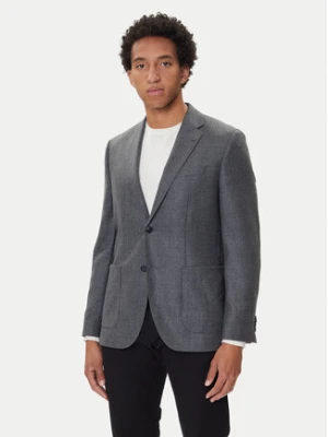 BOSS Marynarka BOSS-50551560 Szary Regular Fit